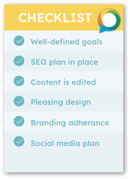 website design checklist